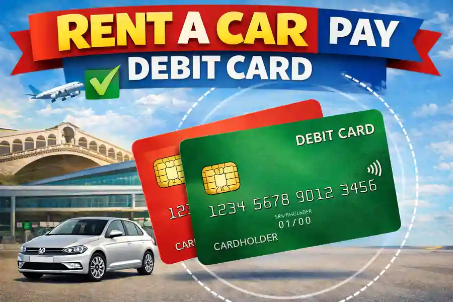Car Rental Venice Airport with Debit Card